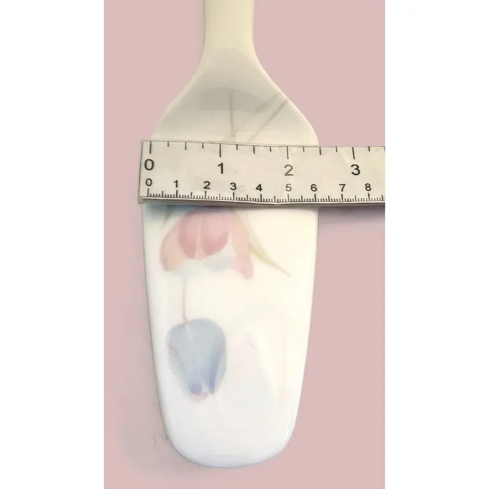 Mikasa Swiss Garden FX009 Bone China Pie Cake Server Floral Japan 10.5